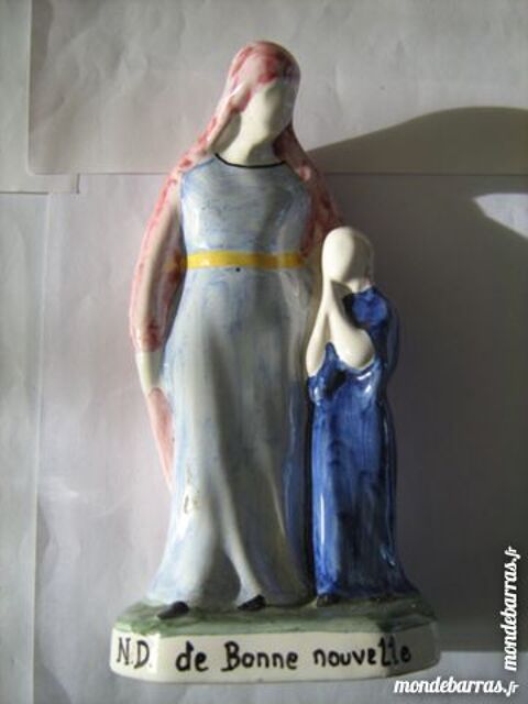 VIERGE A L' ENFANT EN FAIENCE 25 Brest (29)