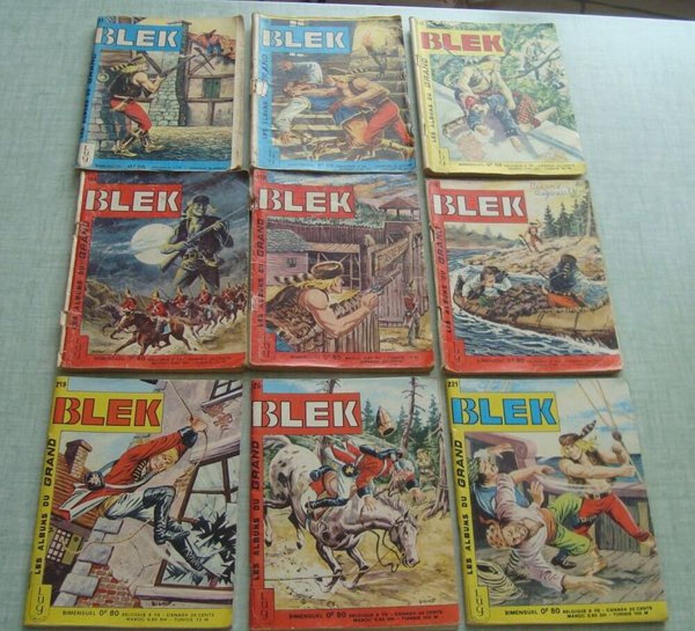 anciennes BD petit format genre "aventures" Livres et BD