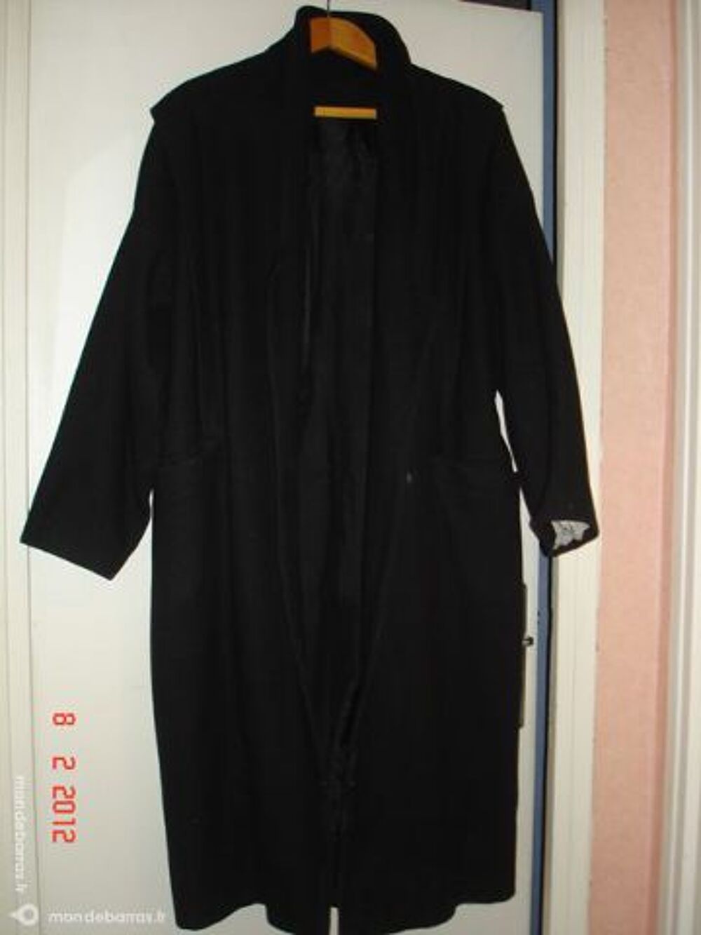 manteau noir Vêtements