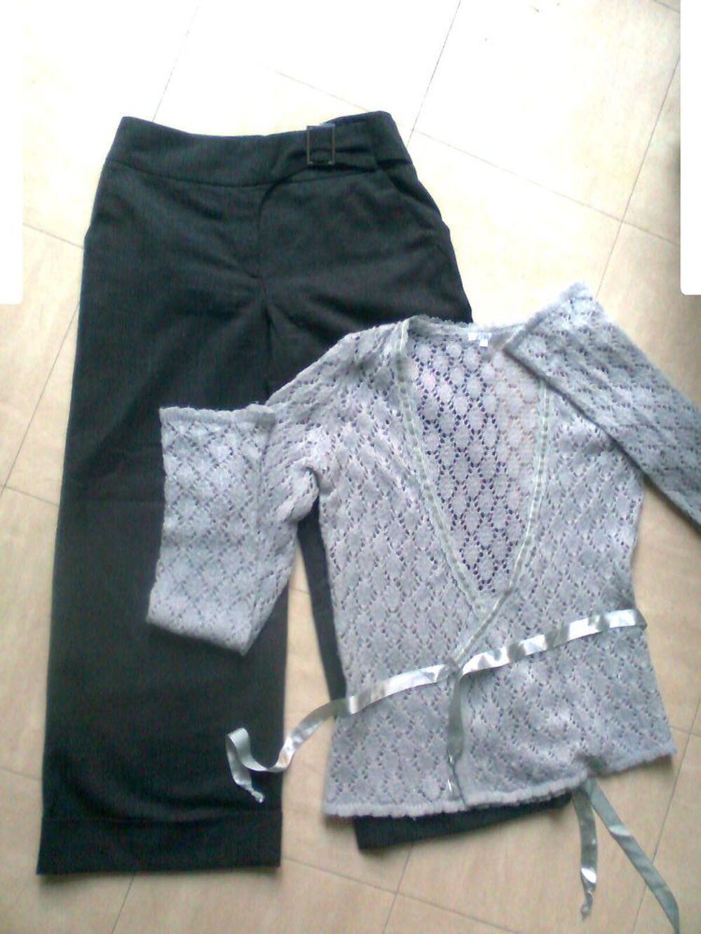 3 pantalons, 2 pantacourts, 2 gilets, 1 chemisier - 36 -zoe Vêtements