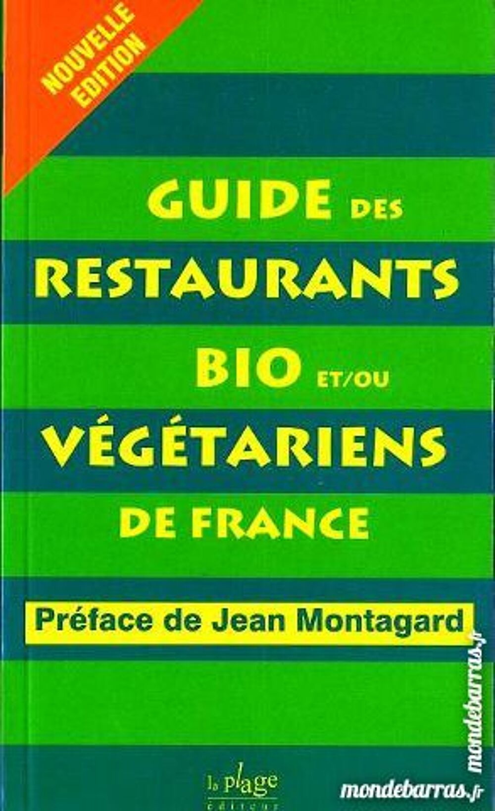 RESTAURANT - BIO - VEGETARIEN Livres et BD