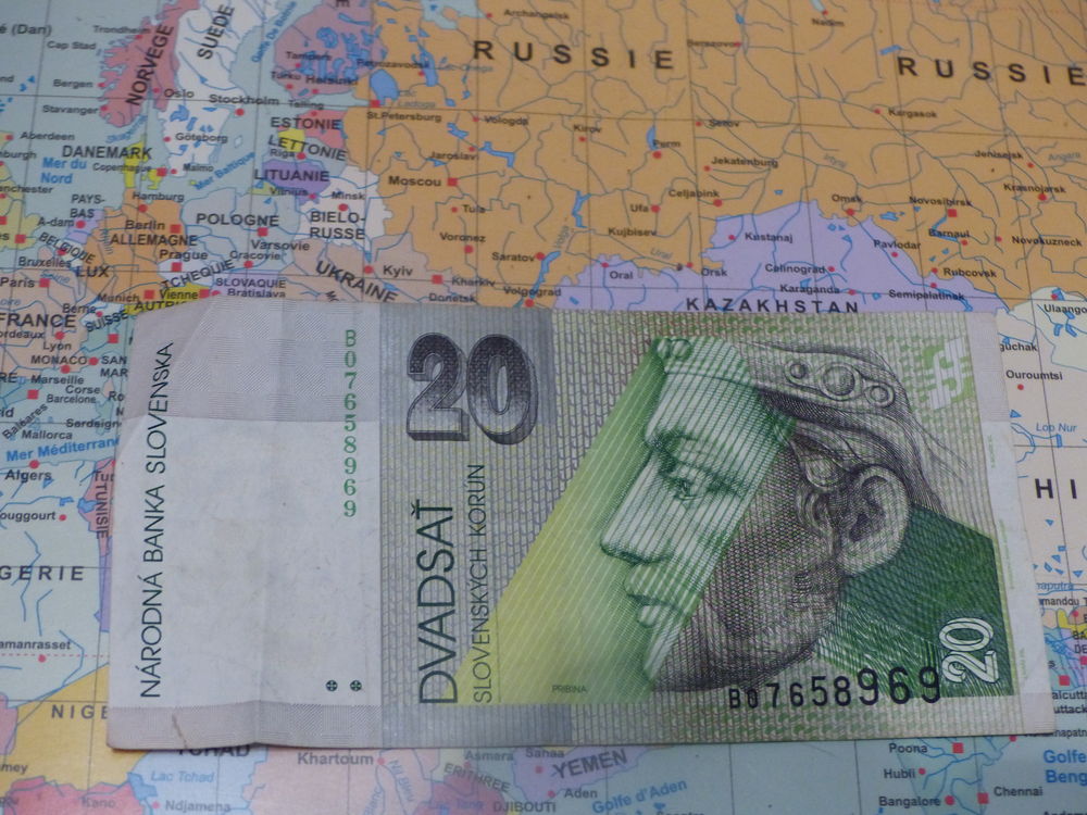 Billet de 20 Dvadsat - Slovenska 1993 