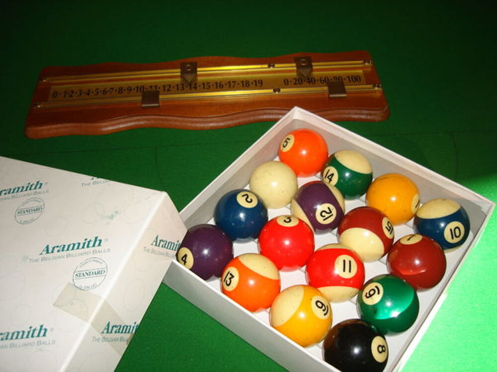 VERITABLE BILLARD AMERICAIN STATESMANN Jeux / jouets