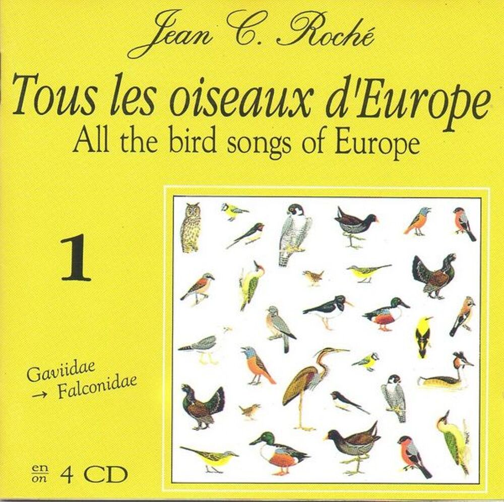 Chants d'oiseaux du monde entier CD et vinyles