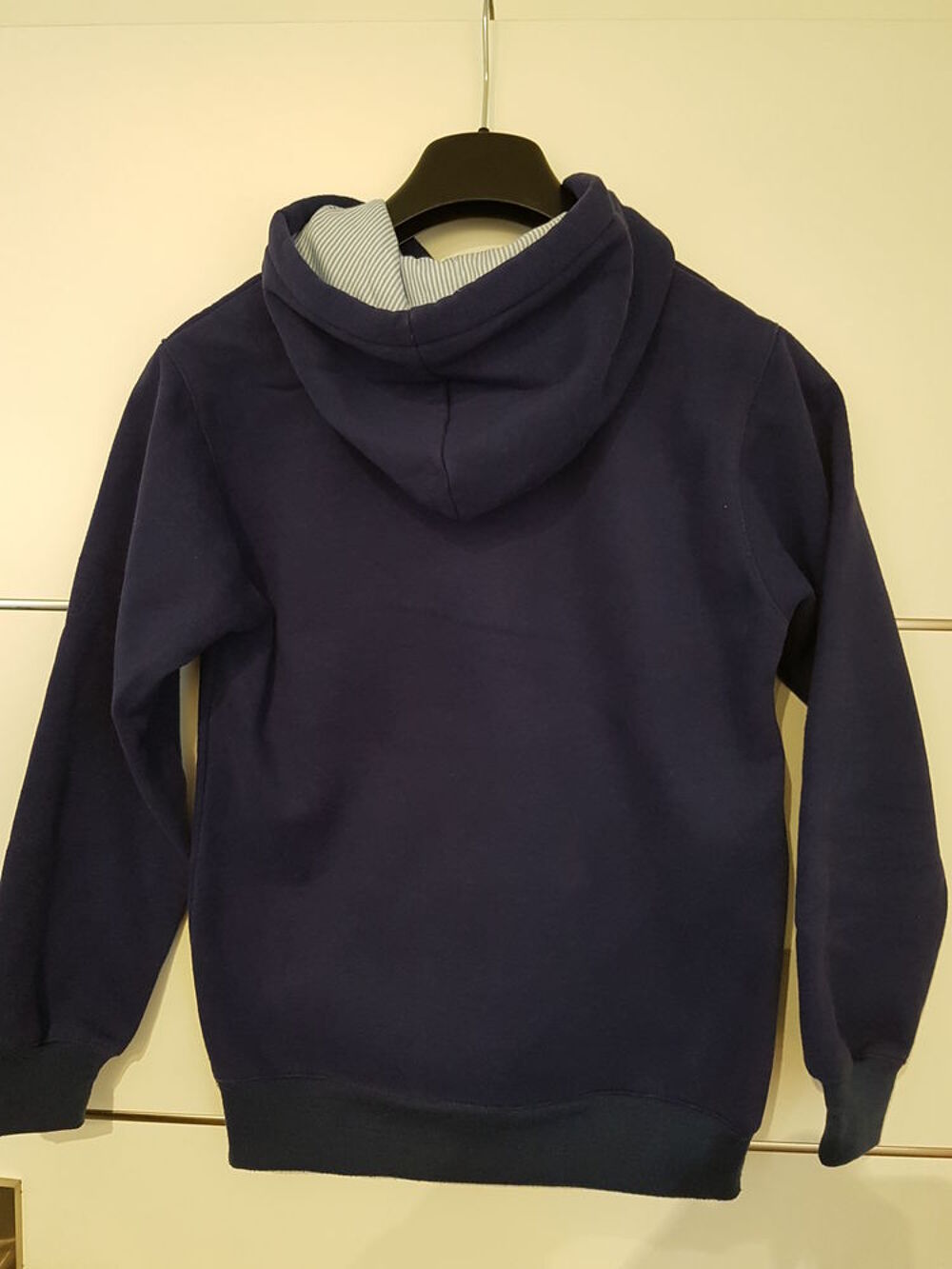 Franklin Marshall - Sweat &agrave; capuche - FM Sweat - Bleu Rouge Vêtements