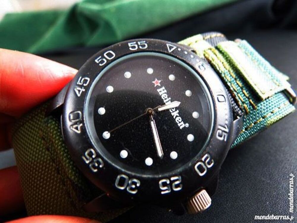 HEINEKEN BEER ARMY montre homme DIV0350 Bijoux et montres