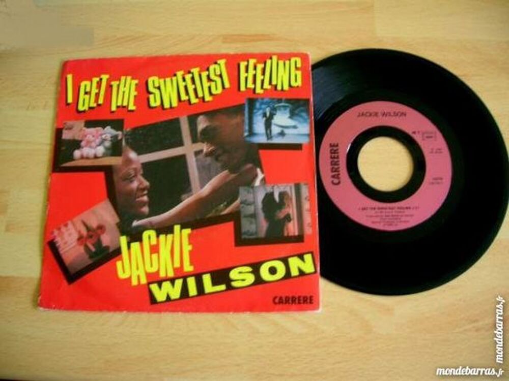 45 TOURS JACKIE WILSON I get the sweetest feeling CD et vinyles