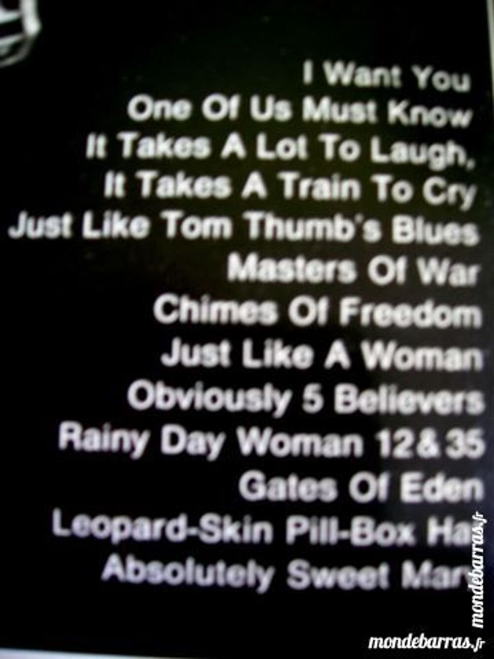 33 TOURS BOB DYLAN Greatest Hits 2 -ORIGINAL BIEM CD et vinyles