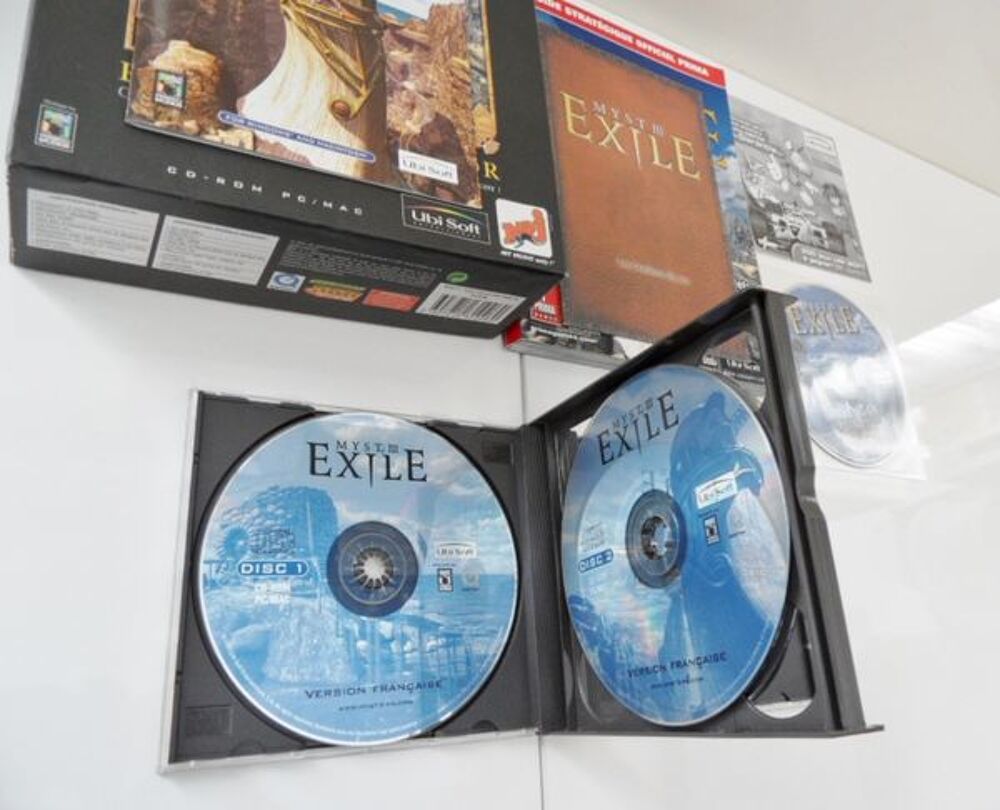 BOX COFFRET SET EDITION COLLECTOR PC/MAC MYST III EXILE cd.. Consoles et jeux vidos