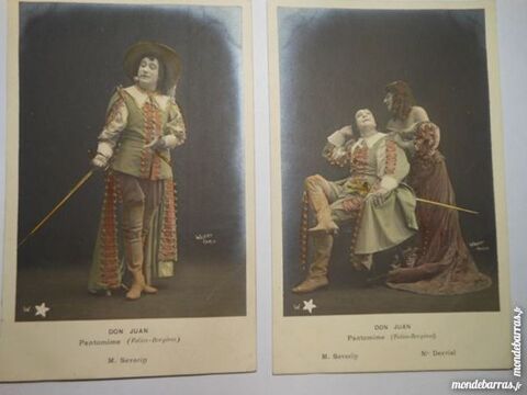 CPA serie de 10 Don juan pantomine   41G3 10 Grézieu-la-Varenne (69)