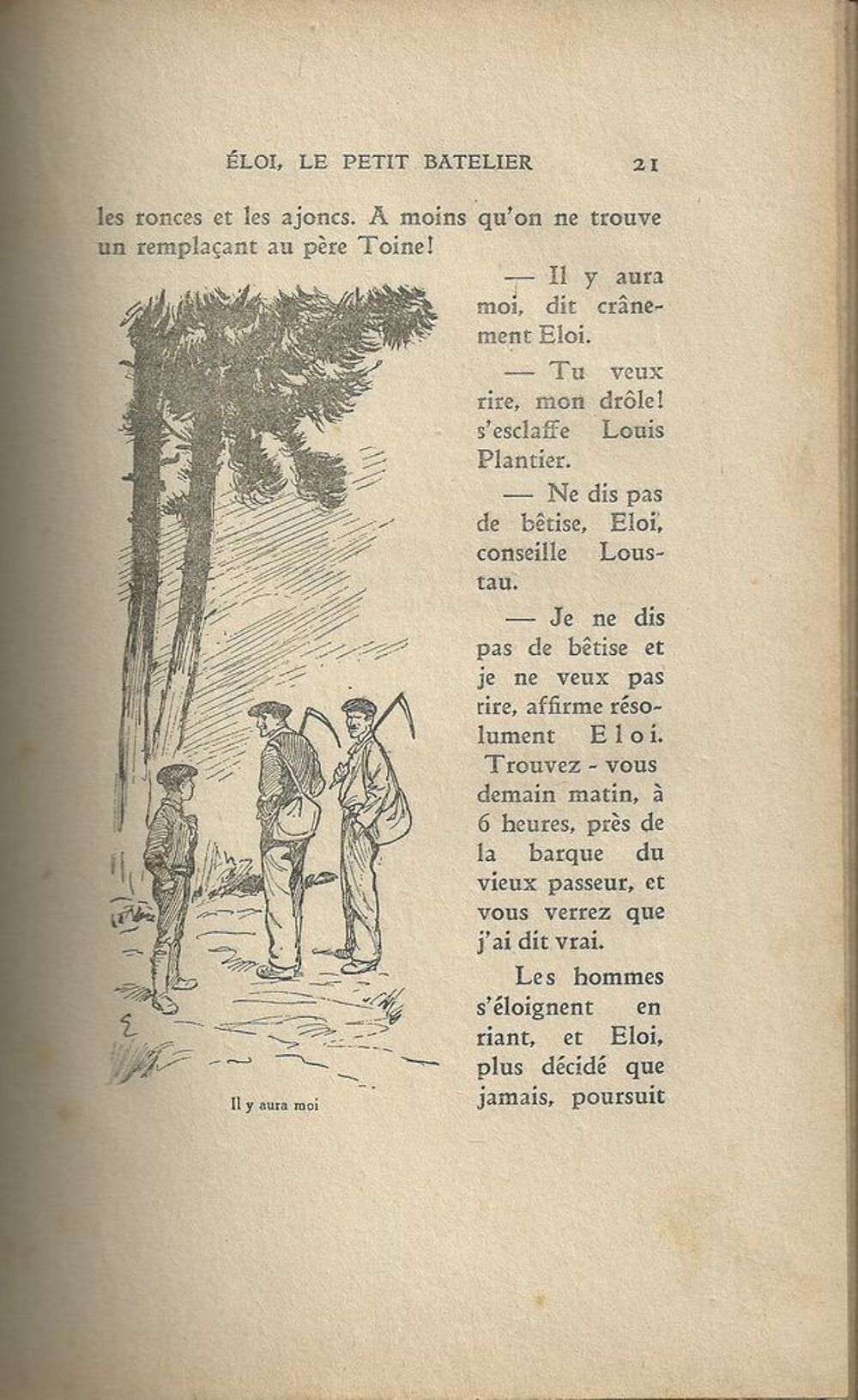  Eloi le petit batelier de madeleine Favergeat 1936 Livres et BD