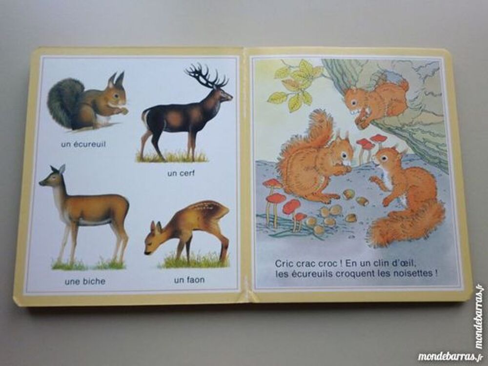 &laquo;les animaux de la for&ecirc;t et des champs&raquo; - Fleurus Livres et BD