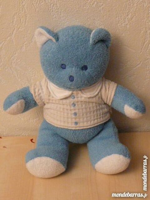 PELUCHE NOUNOURS BLEU 4 Escalquens (31)