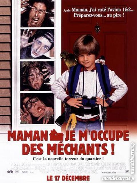 K7 Vhs: Maman, je m'occupe des m�chants (537) 6 Saint-Quentin (02)