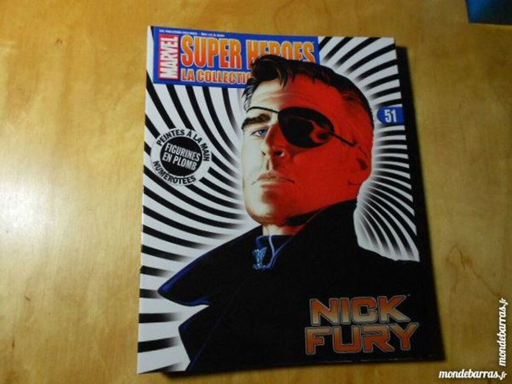 FIGURINE EAGLEMOSS MARVEL N&deg;51 NICK FURY 