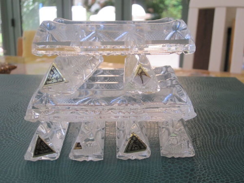 SUPPORTS COUTEAUX en CRISTAL de PLOMB Cuisine