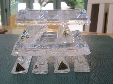 SUPPORTS COUTEAUX en CRISTAL  de PLOMB 30 Argentat (19)