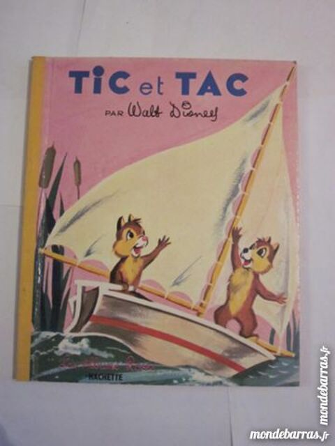TIC ET TAC  par  WALT DISNEY 1963 livre enfant 8 Brest (29)