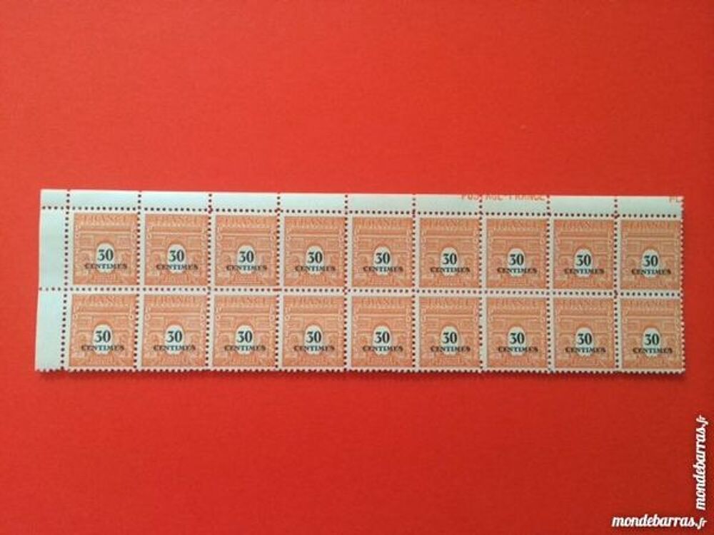 Timbres Arc de Triomphe 30 cts 