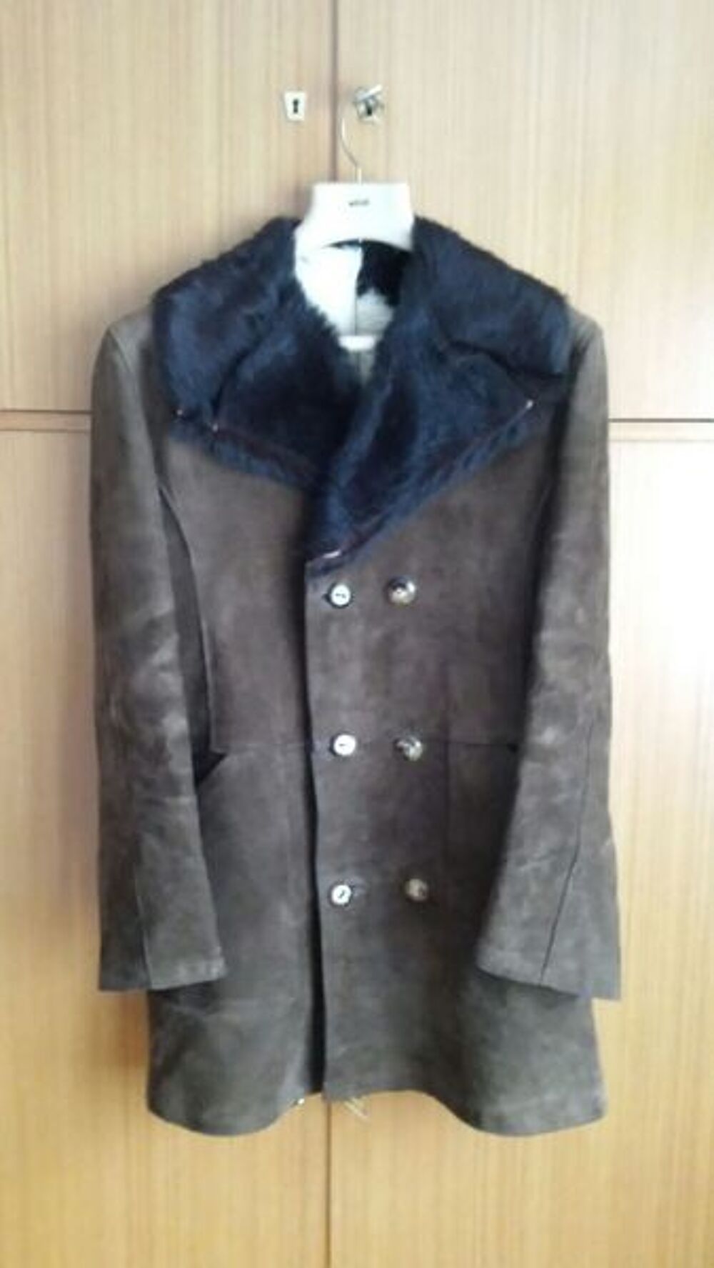 Manteau cuir veritable 3/4 Vêtements
