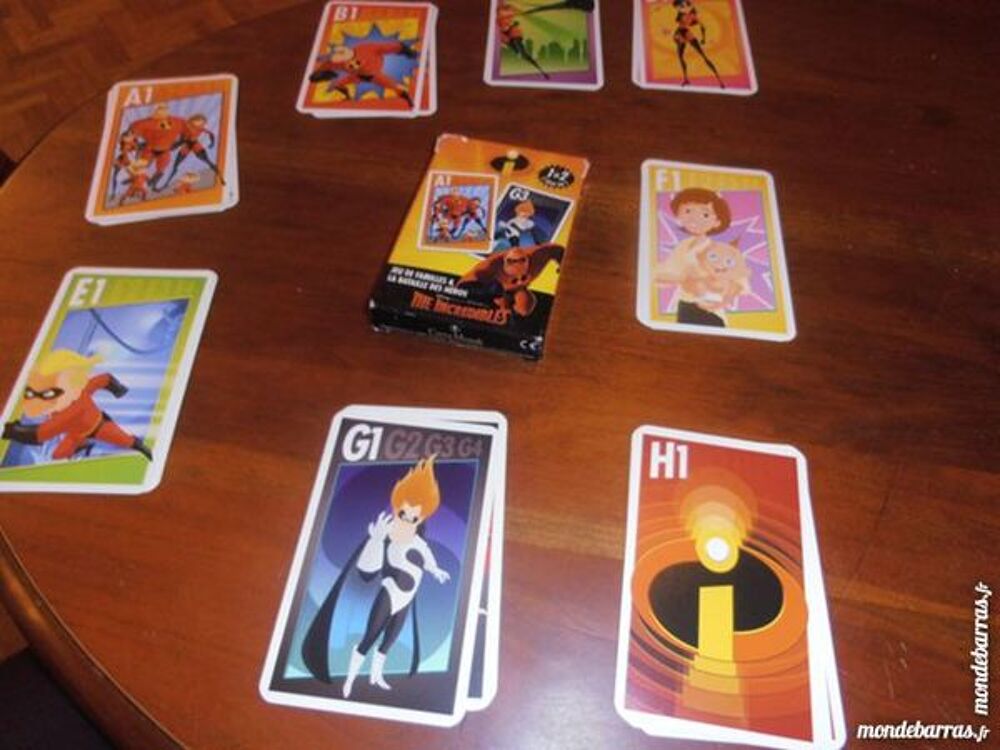 Jeu de cartes &laquo;Les indestructibles&raquo; (27) Jeux / jouets