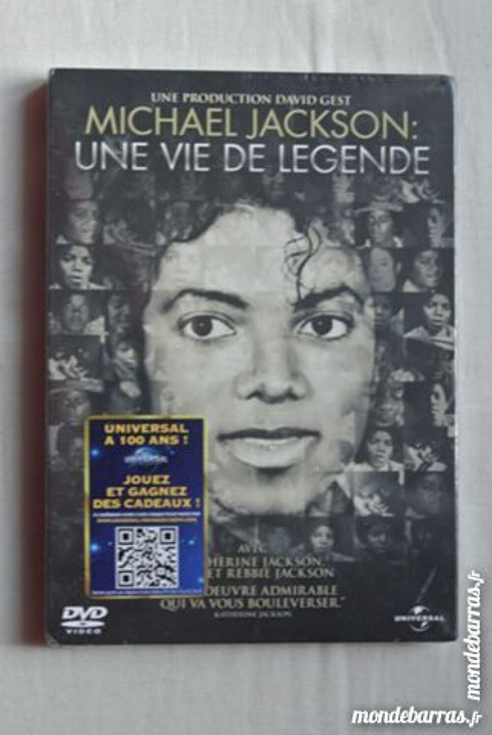 "Michael Jackson ""Une vie de l&eacute;gende""" DVD et blu-ray