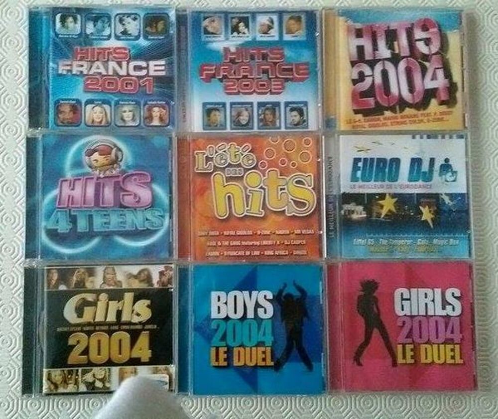 DIVERS CD TBE COMME NEUF 5 € l'unit&eacute; CD et vinyles