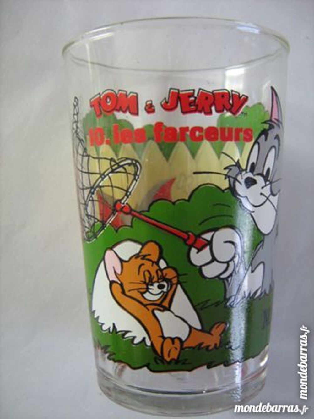 VERRE DESSIN ANIME TOM ET JERRY 10 VARIANTE 2 