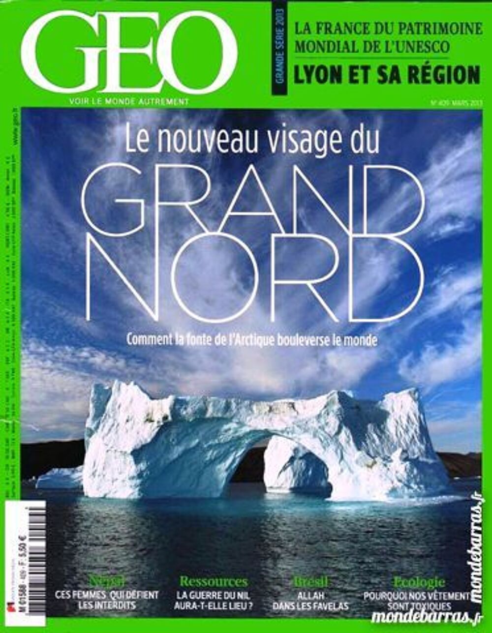 LE GRAND NORD - g&eacute;o - SCANDINAVIE Livres et BD