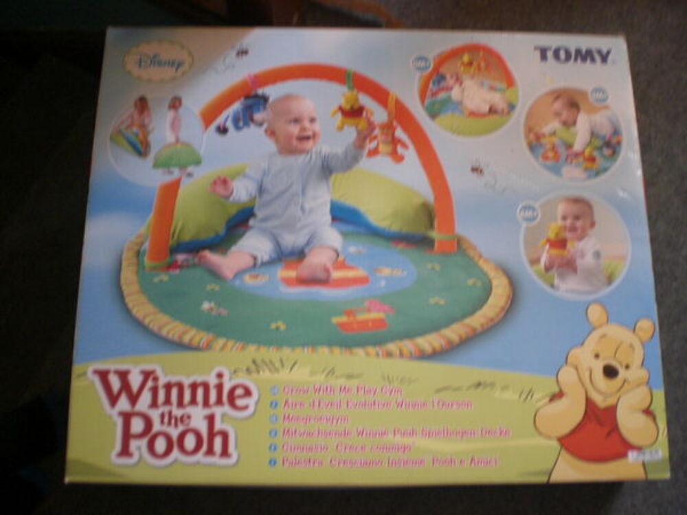 tapis d'&eacute;veil sucre d'orge et Winnie l'ourson Puériculture
