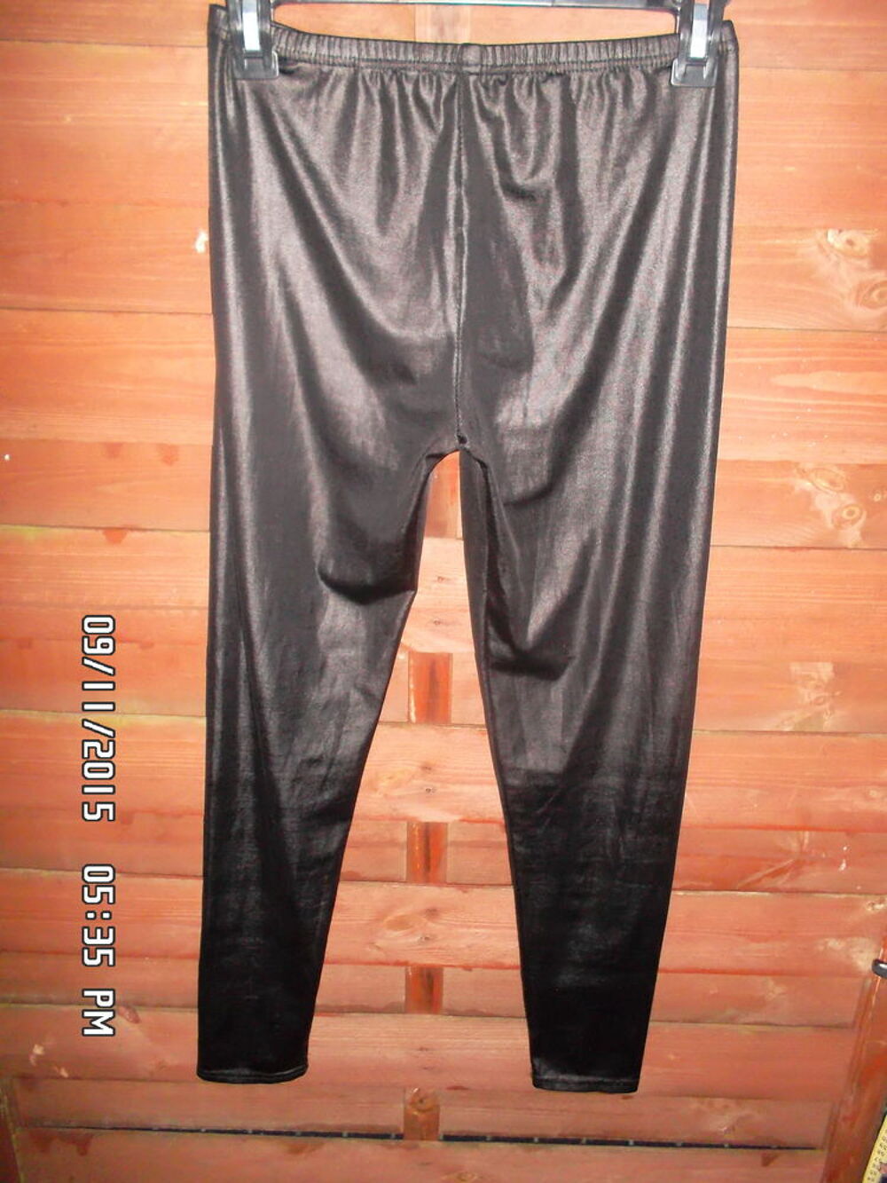 LEGGING NOIR BRILLANT*JUSTE 3E*KIKI60230 Vêtements