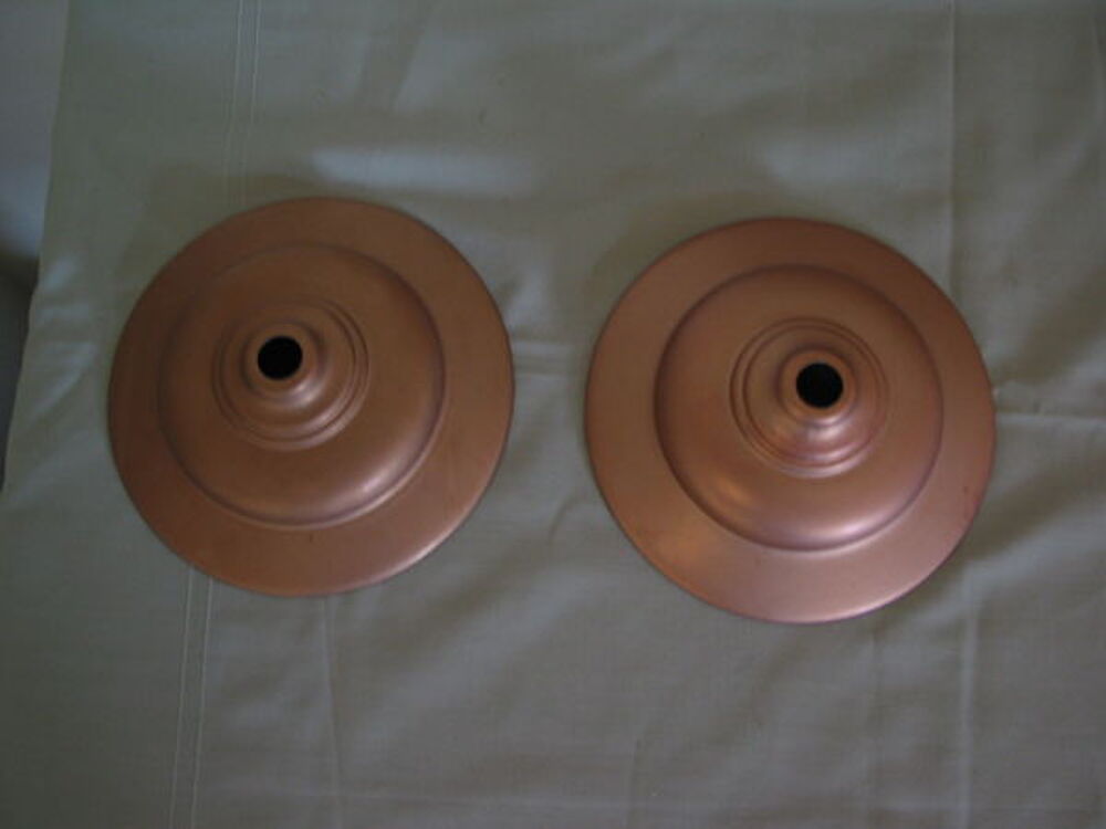 Lot de 2 pavillon socle rosace de lustre lampe luminaire a
Décoration