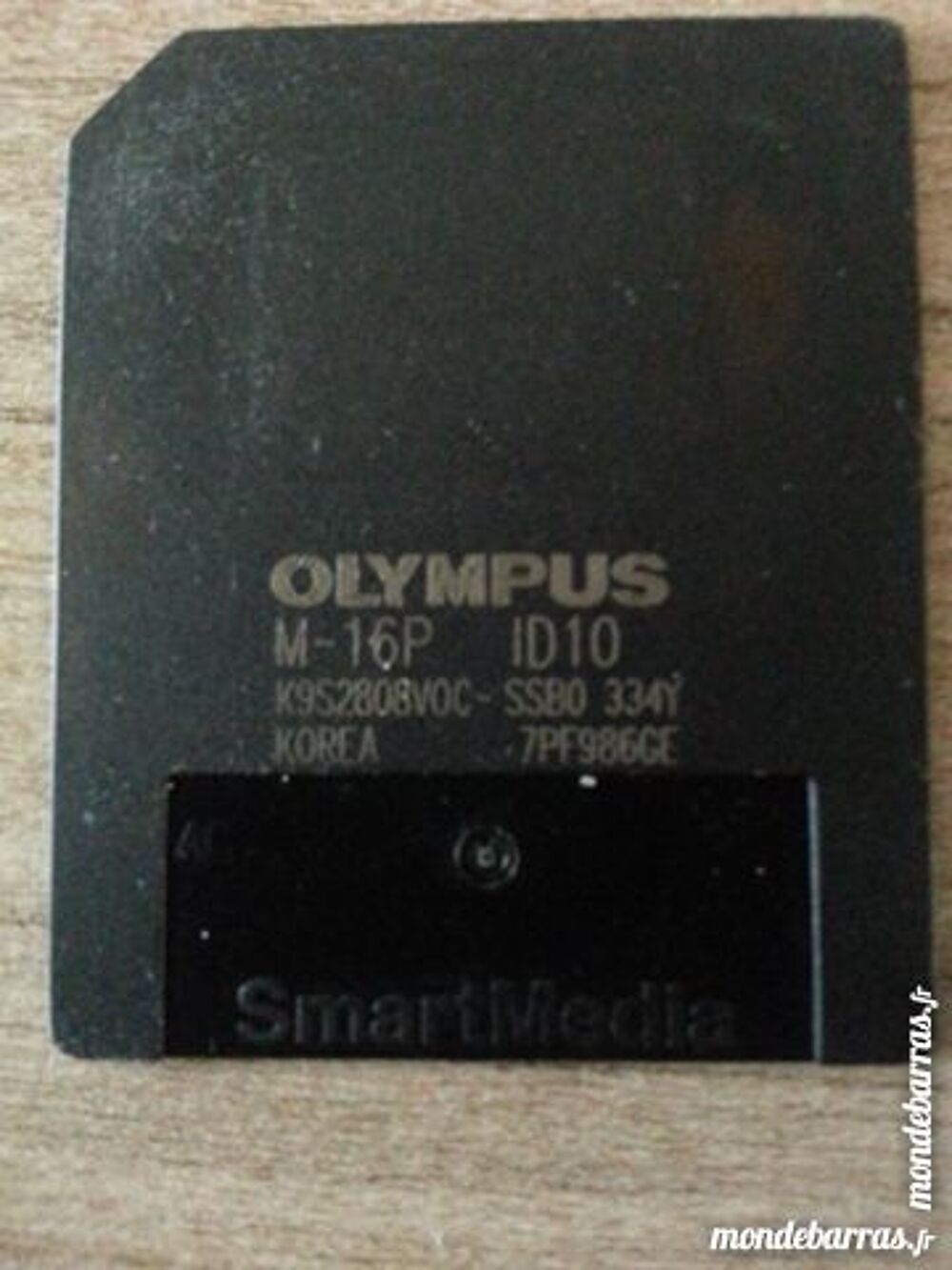 carte olympus smarmedia 16MB Matériel informatique