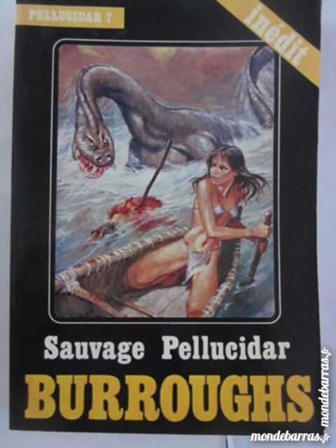 SAUVAGE PELLUCIDAR  par  EDGARD RICE BURROUGHS 15 Brest (29)