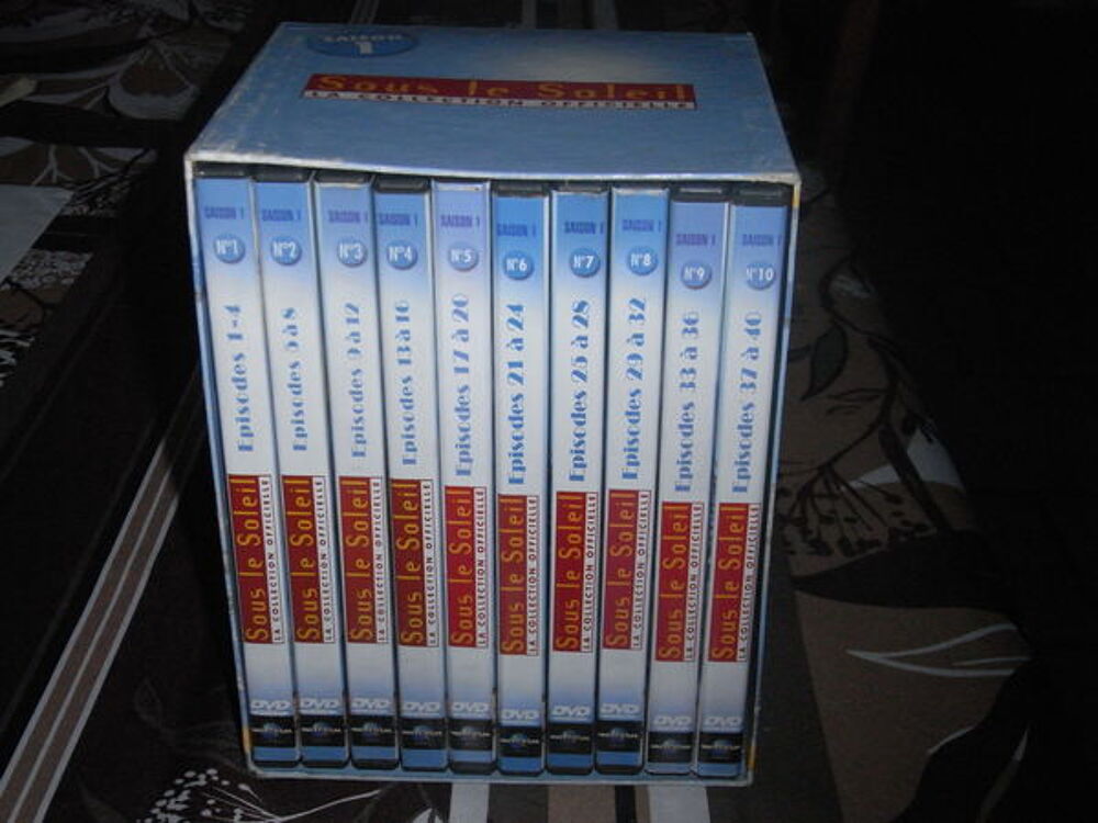 coffret complet saison 1 s&eacute;rie sous le soleil DVD et blu-ray
