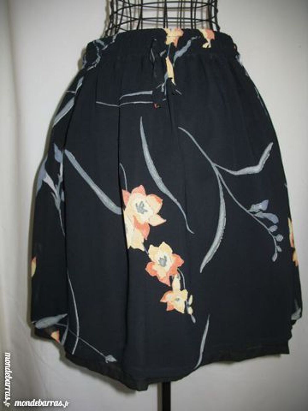 Mini jupe en voile de polyester - T40 Vêtements