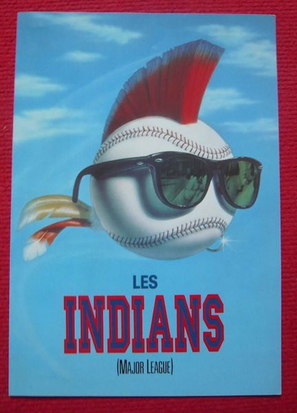 Affichette du film Les Indians (1989) ? David Ward 
