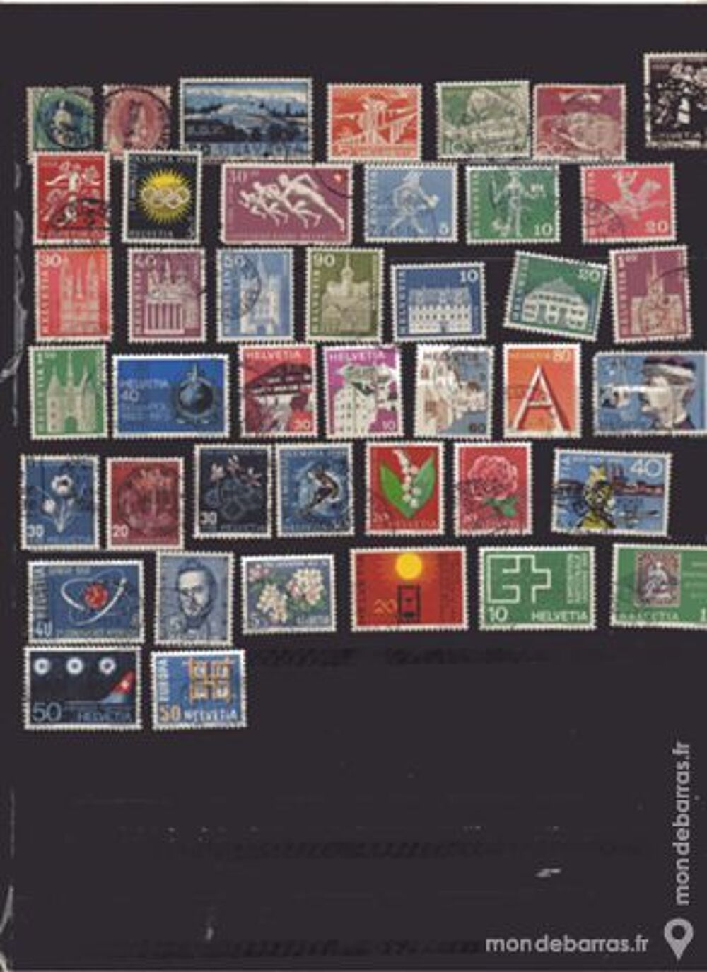 Lot:1/ timbres de suisse 