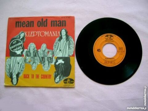 45 TOURS KLEPTOMANIA Mean old man- 70'S 25 Nantes (44)