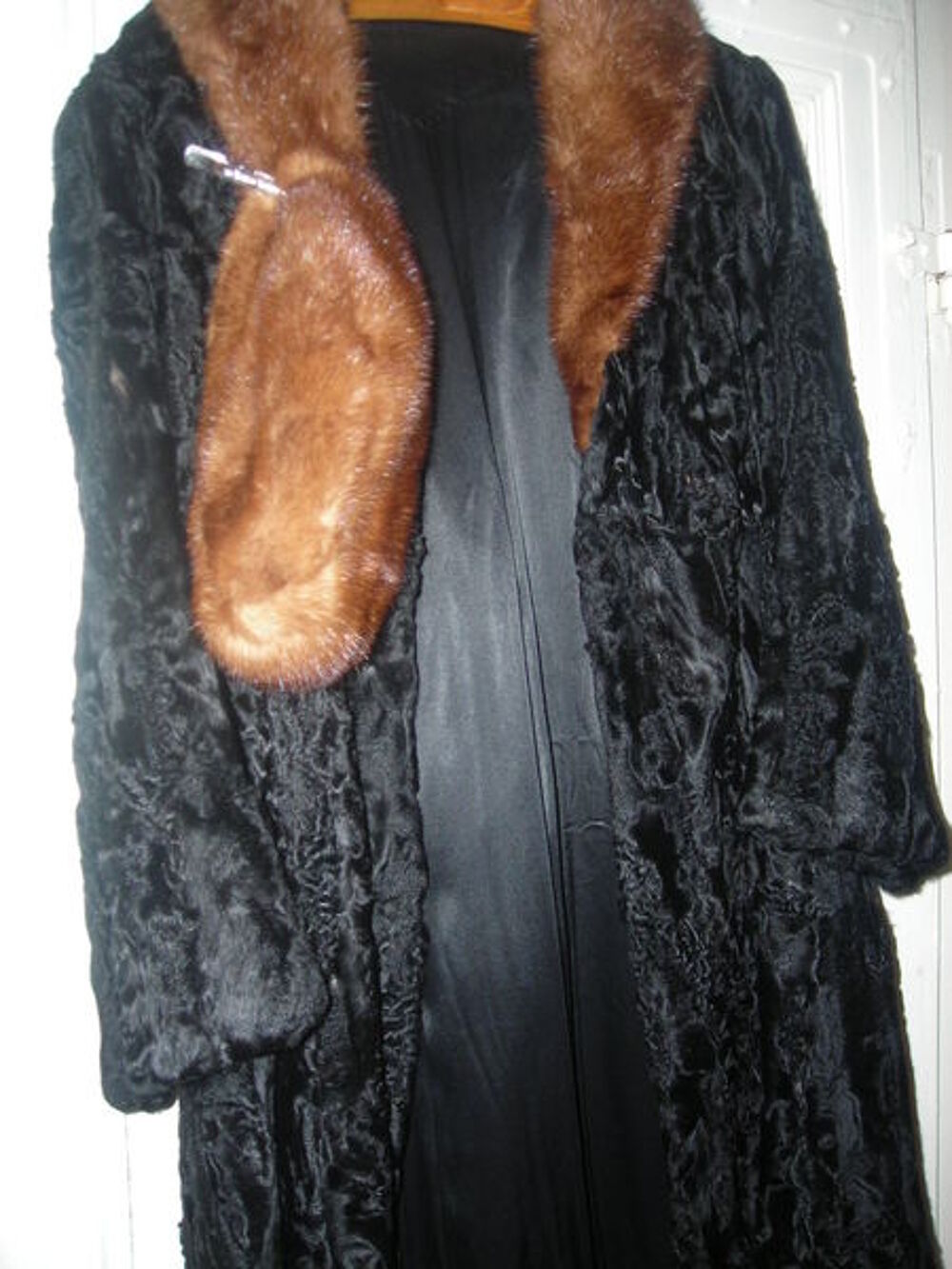 MANTEAU ASTRAKAN ET VISON Vêtements