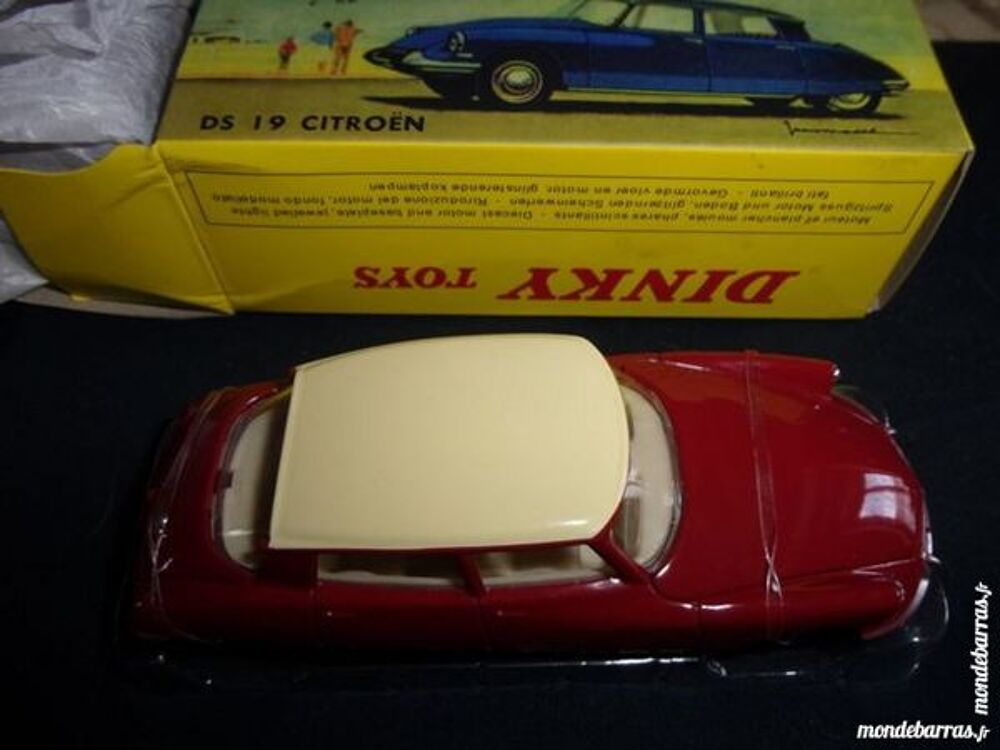 Citroen Ds19 Bordeaux Dinky Atlas 530 Neuf Boite Jeux / jouets