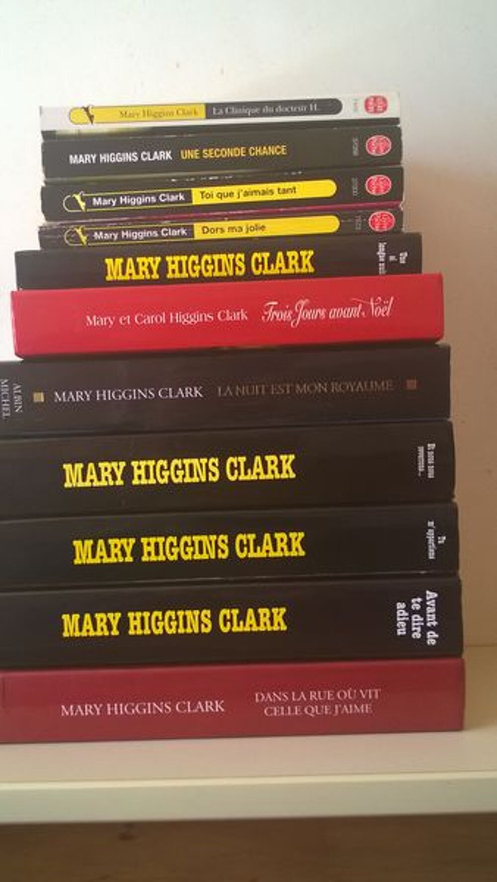 Livres de Mary Higgins Clark Livres et BD