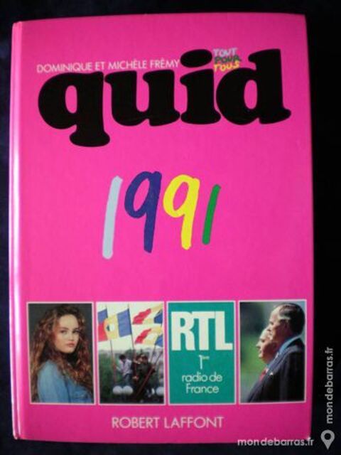 Quid 1991 - Robert Laffont 5 Neuilly-Plaisance (93)