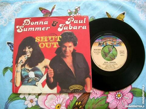 45 TOURS DONNA SUMMER/PAUL JABARA Shut out/Hungry 10 Nantes (44)