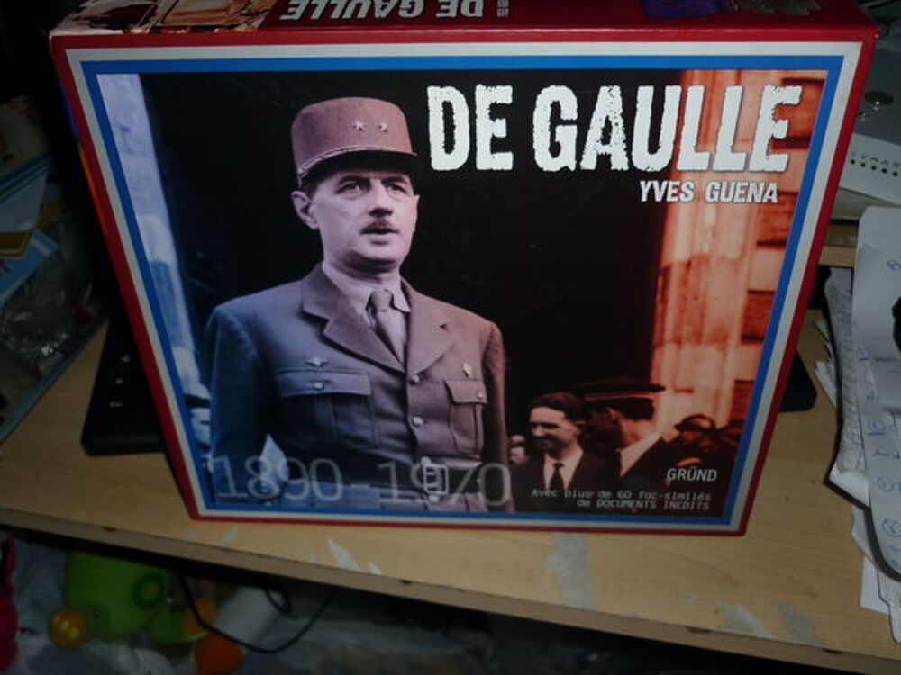 livre DE GAULLE 1890/1970 YVES GUENA ed GRUND Livres et BD