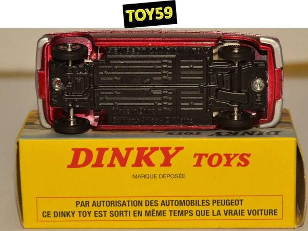 DINKY TOYS ATLAS - PEUGEOT 204 - toy59 