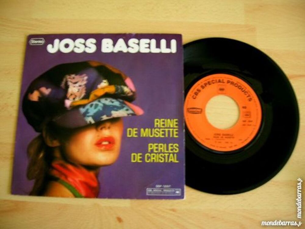 45 TOURS JOSS BASELLI Reine de musette - PROMO CD et vinyles