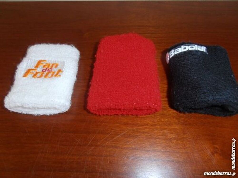 3 serre-poignet Sports