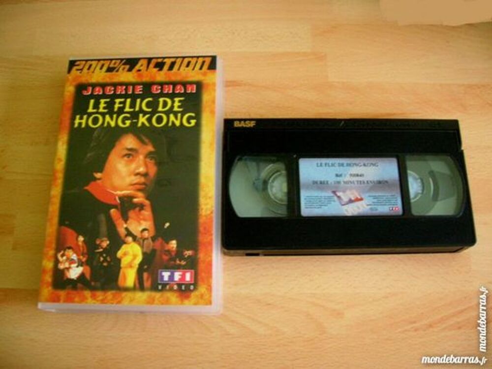 K7 Video LE FLIC DE HONG KONG DVD et blu-ray
