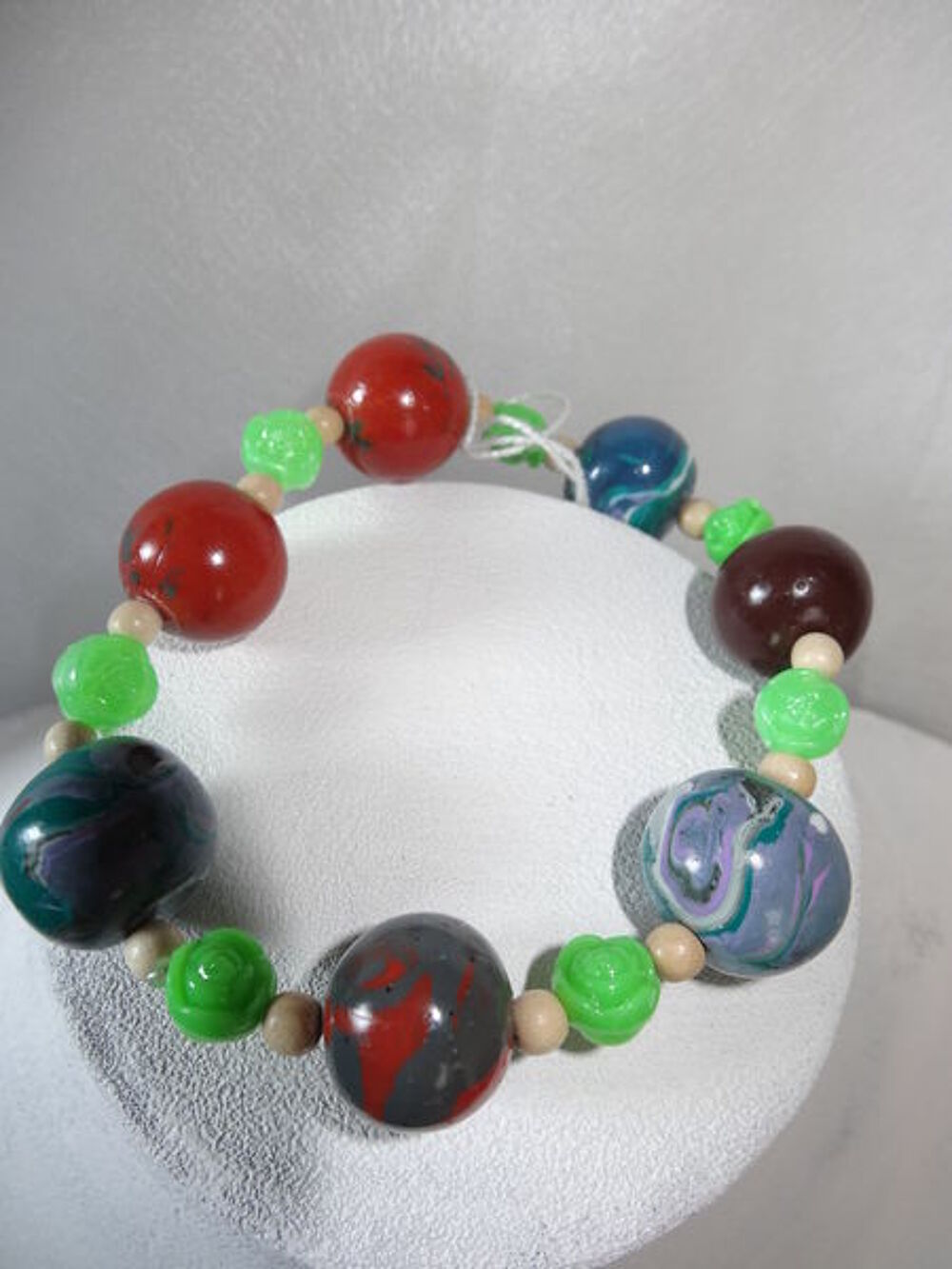 Collier en perles fimo Bijoux et montres